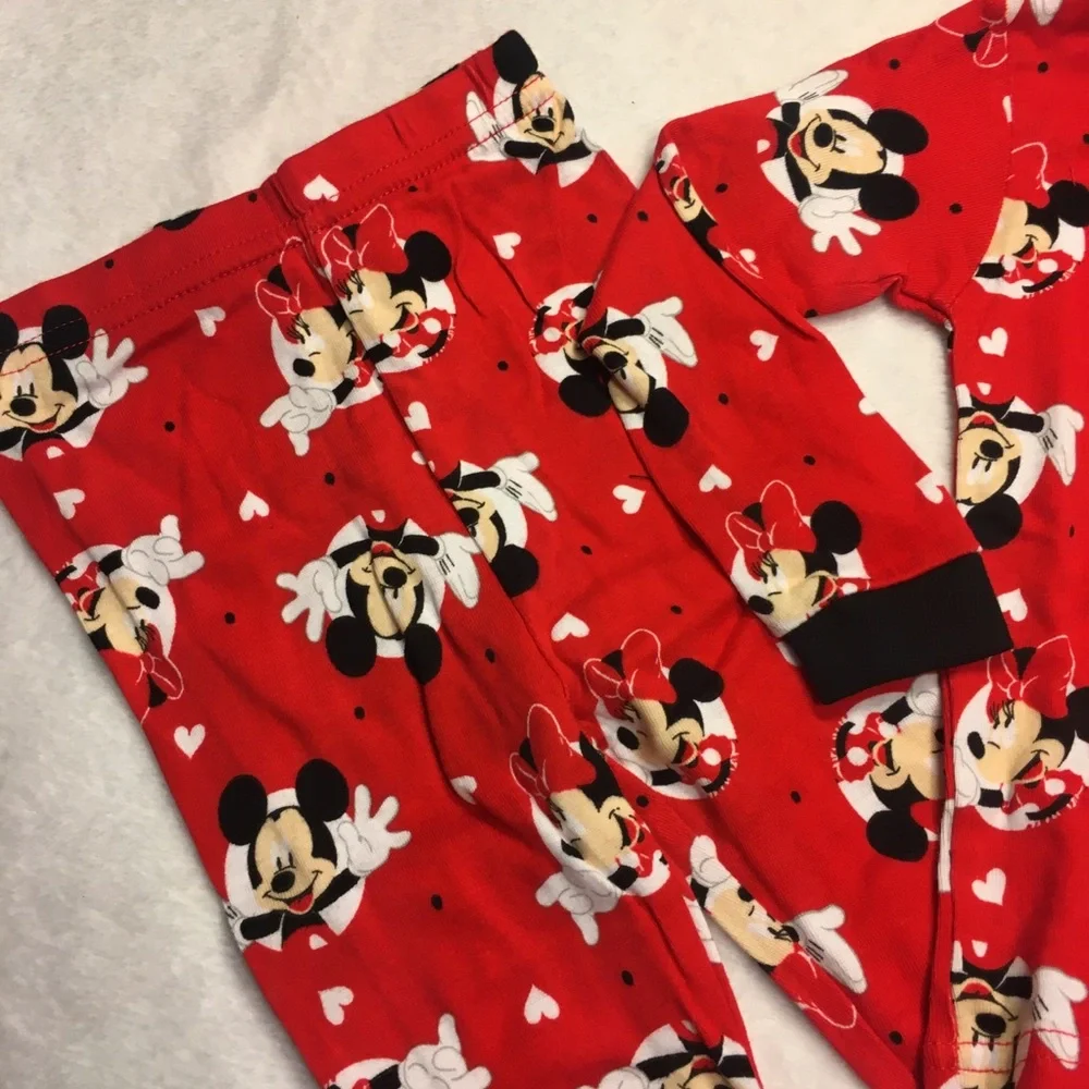 Minnie Mouse Disney‎ pajamas New with Tags 2T